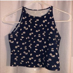 American Apparel cropped tank top